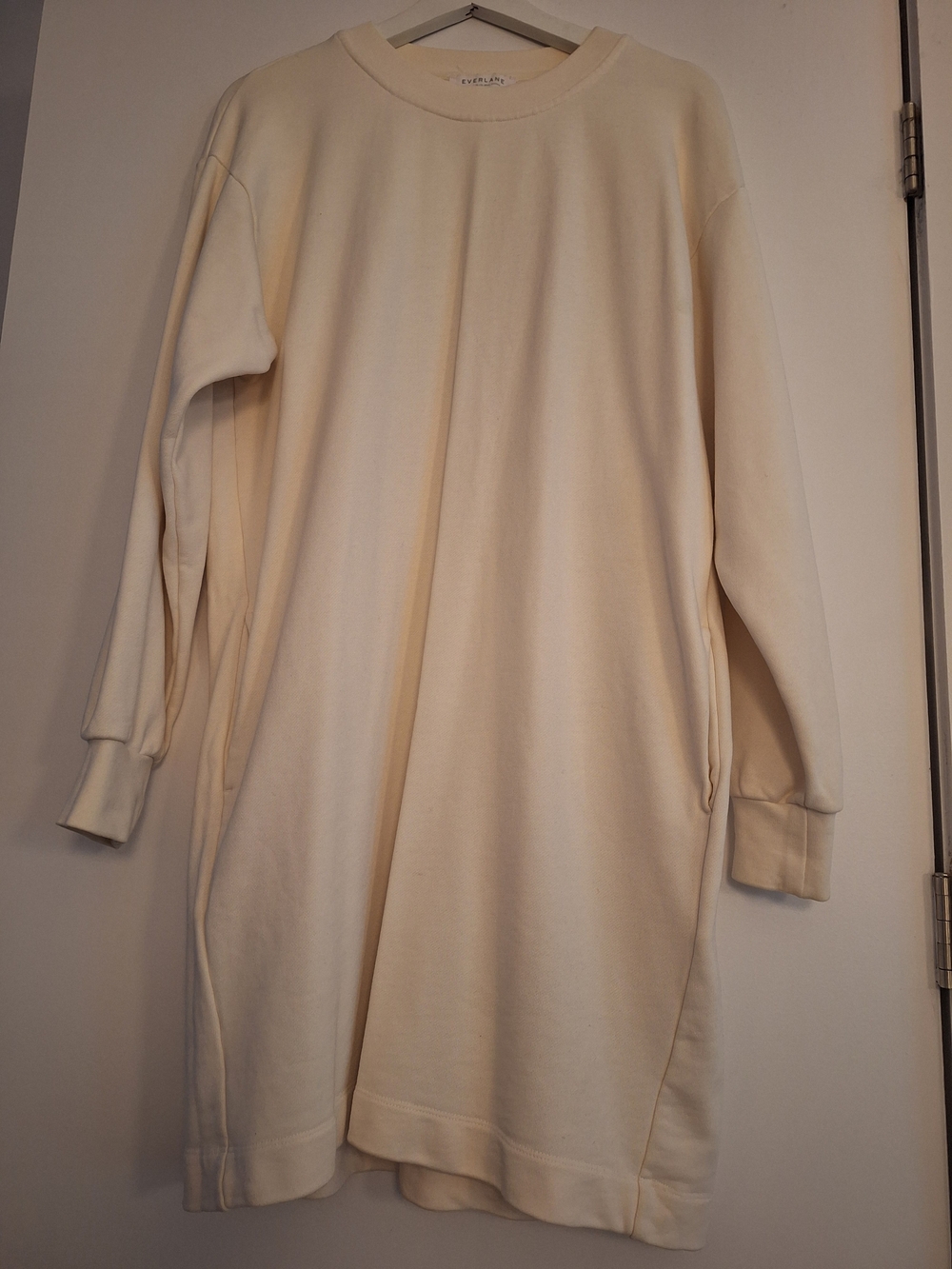 Everlane Cream Crewneck Sweater
